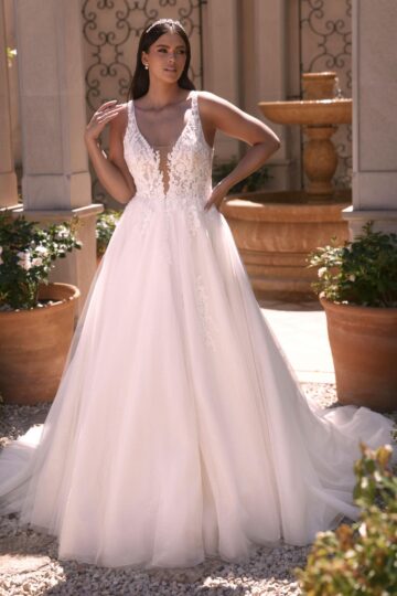 Bianco Evento Plus Size Limited Clorinde